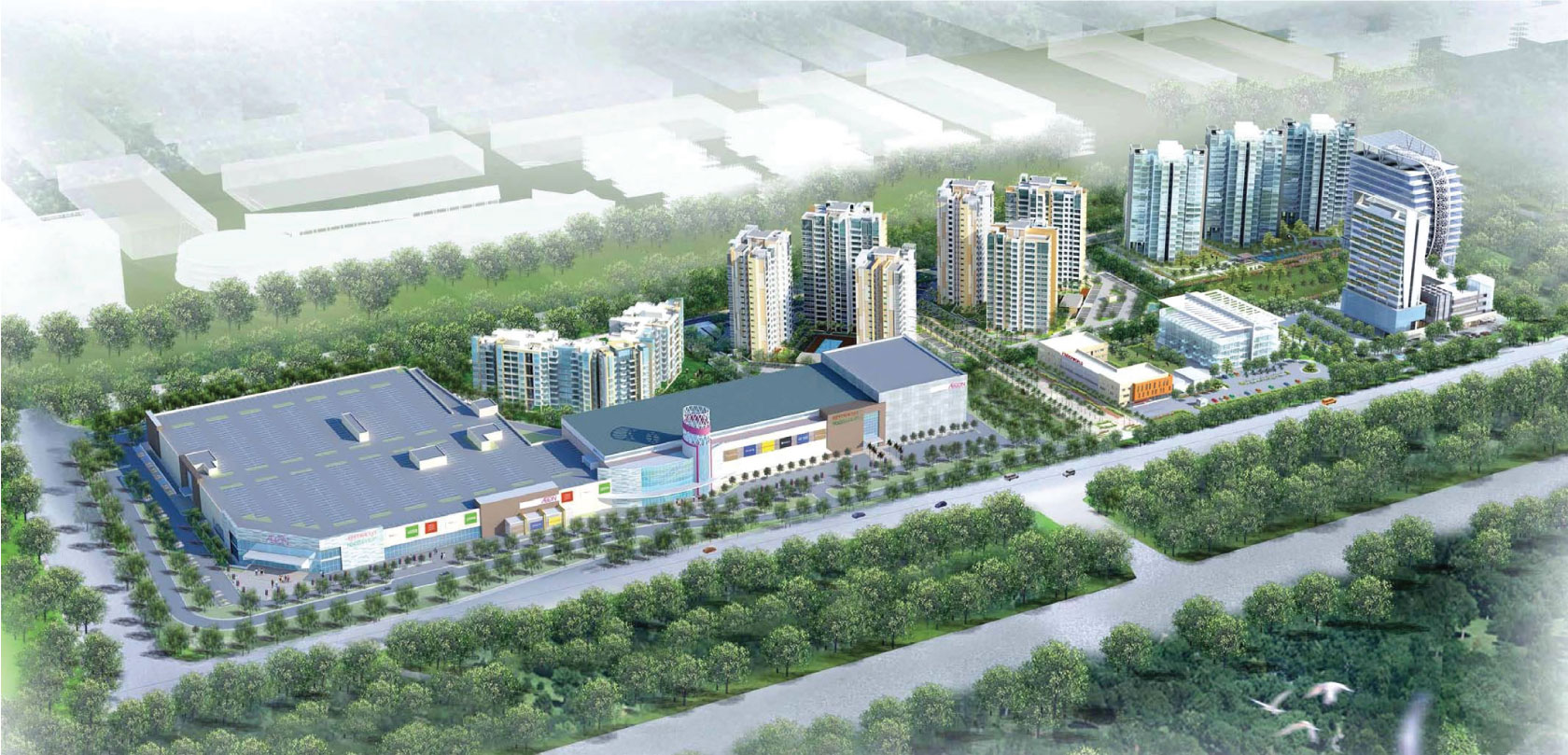 phối cảnh dự án norton park