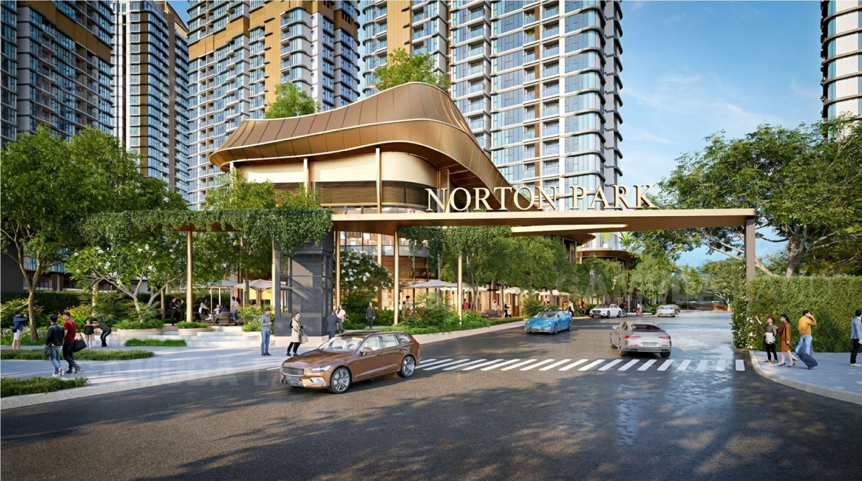 phối cảnh dự án norton park