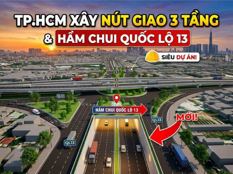 Dự Án Norton Park Hường Lợi từ Nút Giao 3 Tầng & Hầm Chui Quốc Lộ 13
