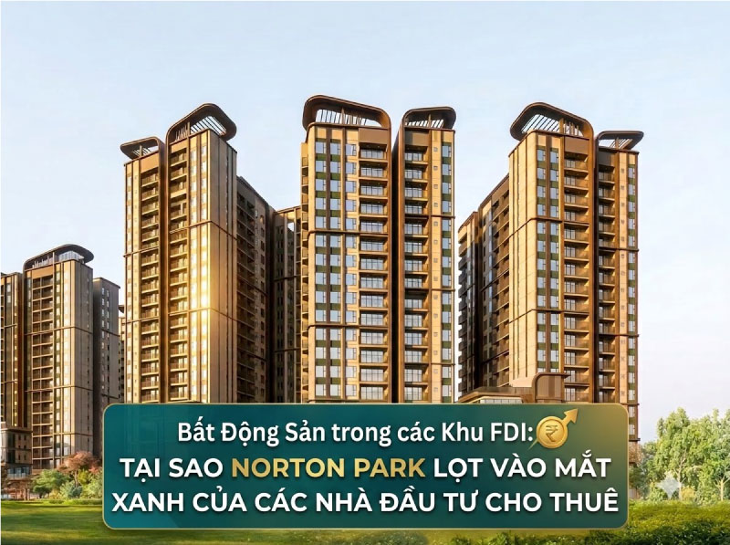 Bất Động Sản Vùng FDI: Lý Do Norton Park Lọt Vào Mắt Xanh Của Giới Đầu Tư Cho Thuê